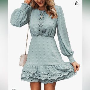 NWOT - Miessial Women's Tied Waist Floral Mini Dress